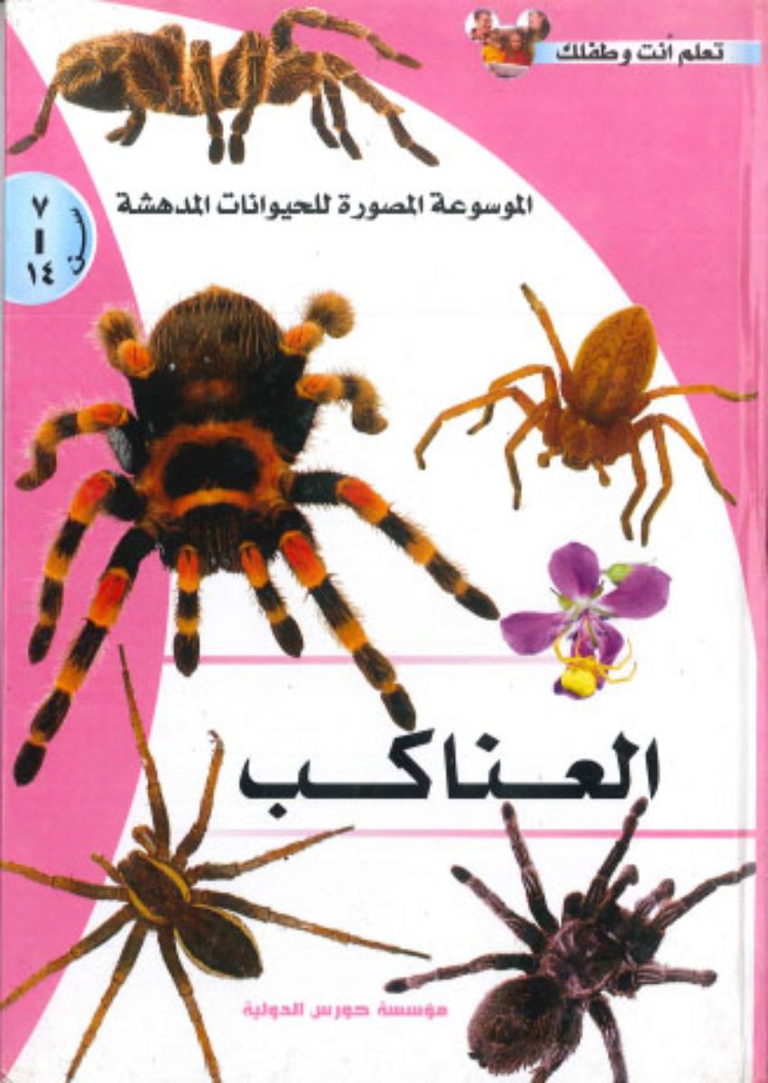 الموسوعة المصورة للحيوانات المدهشة: العناكب