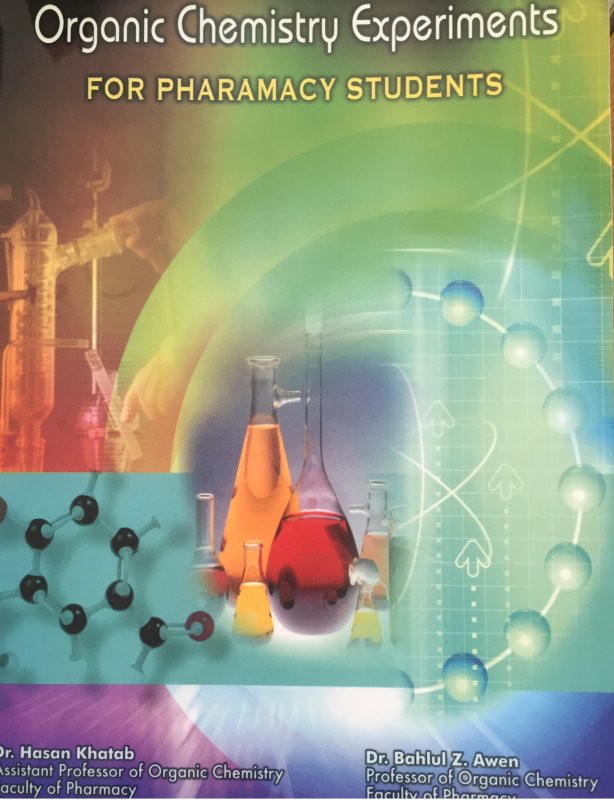 organic chemistry experiments for pharmacy students