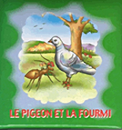 LE PEGEON ET LA FOURMI
