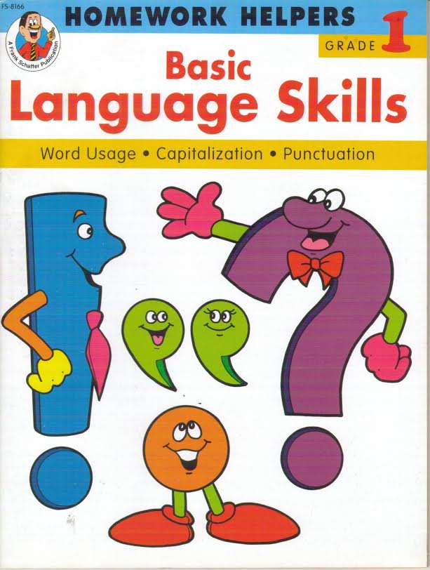 Basic language skills grade 1 -Homwork helpers
