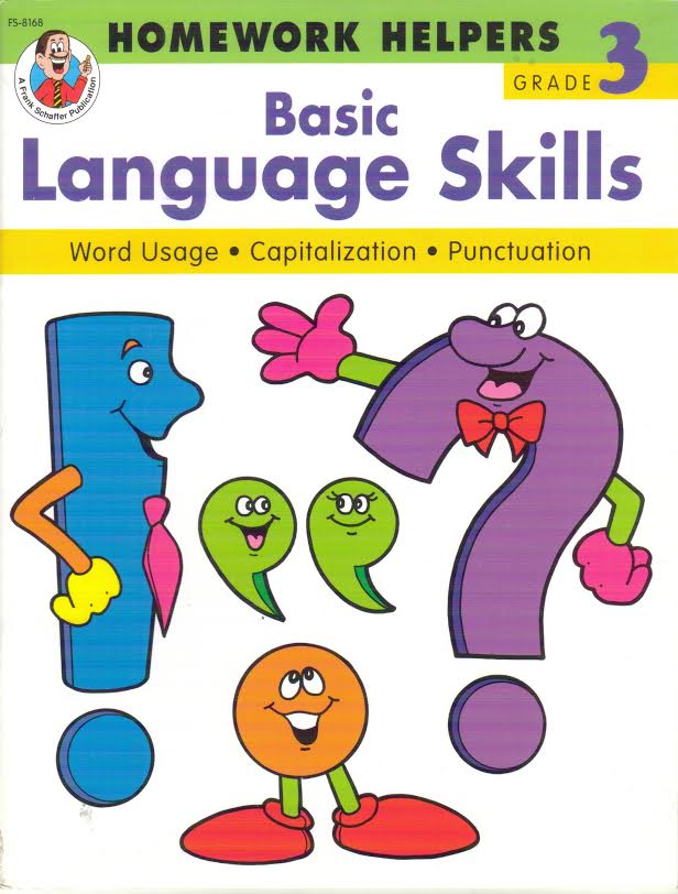 Basic language skills grade 3 -Homework helpers