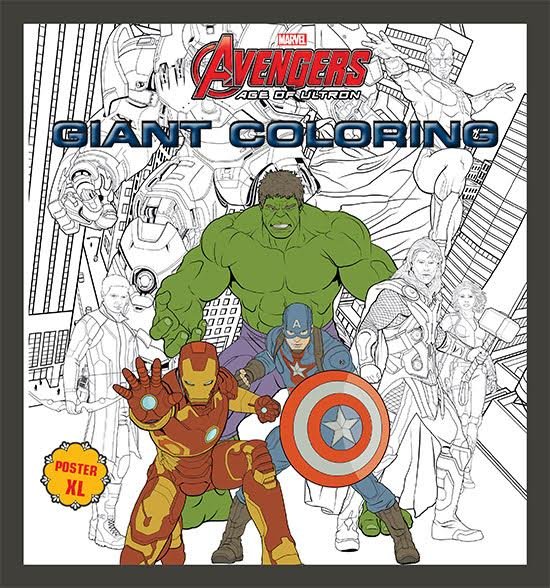 Avengers Age Of Ultron : Giant Coloring