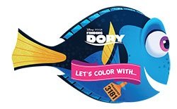 Finding Dory : Let's color with…