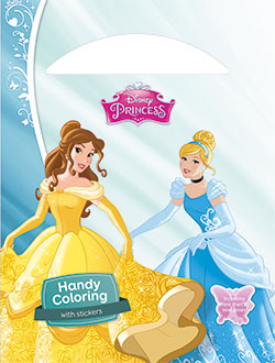Princess : Handy Coloring with stickers