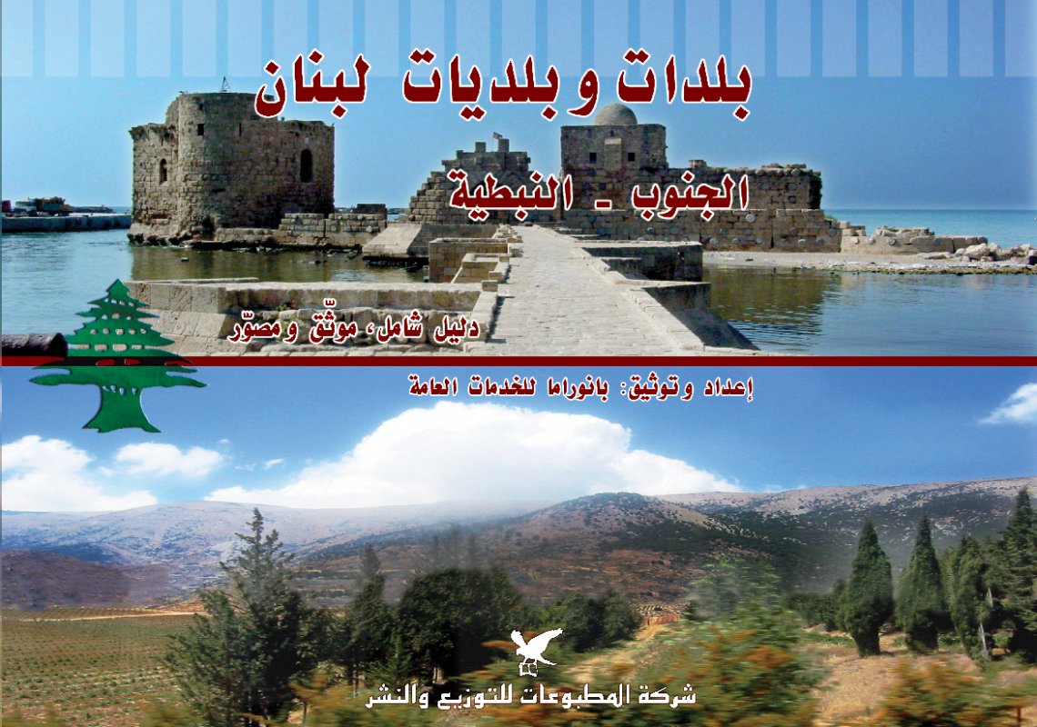 بلدات وبلديات لبنان : الجنوب - النبطية